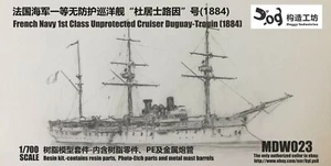 Kit Resina 1/700 Francés 1ª Clase Crucero Desprotegido Duguay-Trouin 1884 MDW023 - Imagen 1 de 2