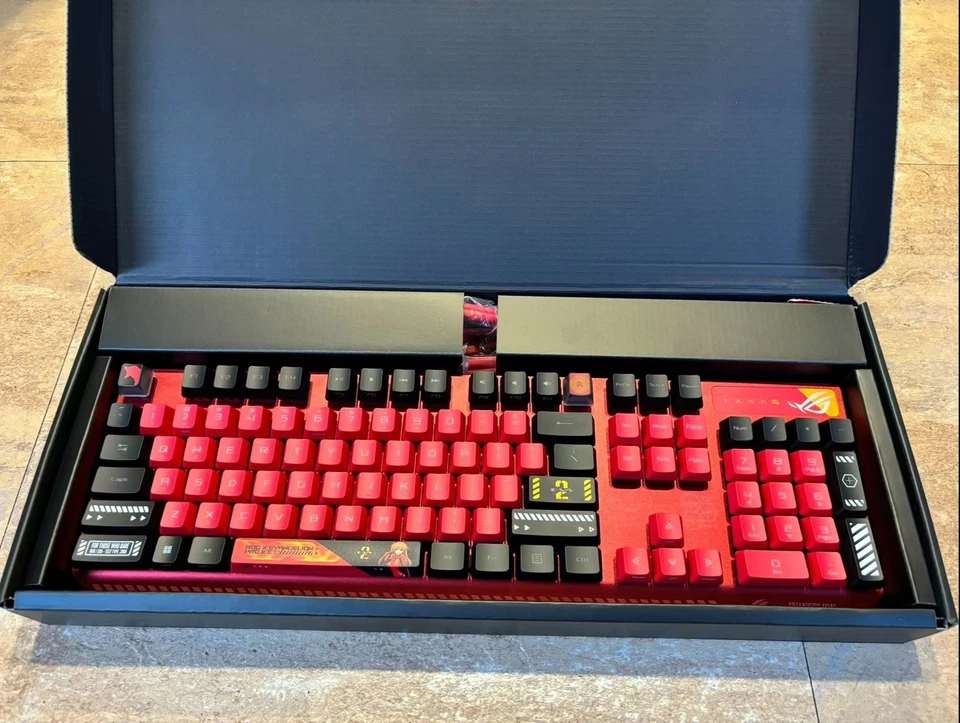 Asus ROG Strix Scope RX EVA-02 ROG Strix Scope RX EVA Edition Gaming Keyboard - Image 1 of 4
