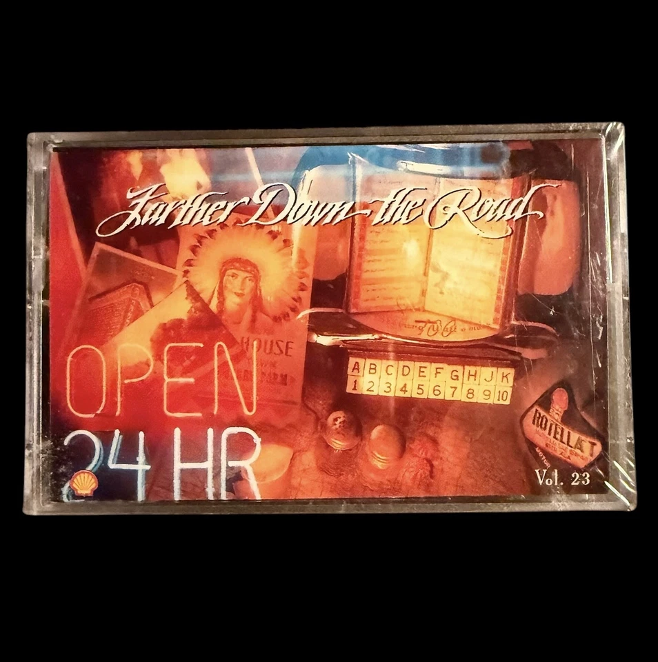 Shell Gas Promotional Cassette Further Down the Road Various County Artists 1991 - Image 1 of 2