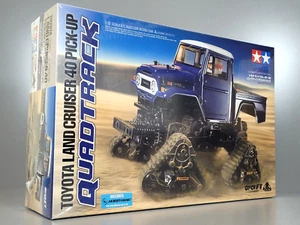 Tamiya RC 1/12 GF01FT Toyota Land Cruiser 40 4WD Pick-Up Quadtrack Kit 58704 ESC - Picture 1 of 13