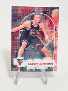 COREY BENJAMIN 2000-01 Topps Finest  Bulls #21 - Picture 1 of 2