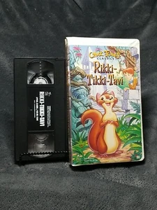 Rikki-Tikki-Tavi VHS Animated Clamshell Chuck Jones Orson Welles Children Kids - Picture 1 of 2