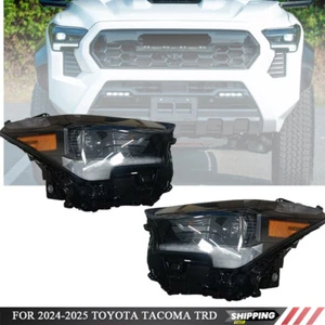 Conjunto de faros izquierdo y derecho para Toyota Tacoma TRD 2024-2025 - LED completo - Imagen 1 de 12