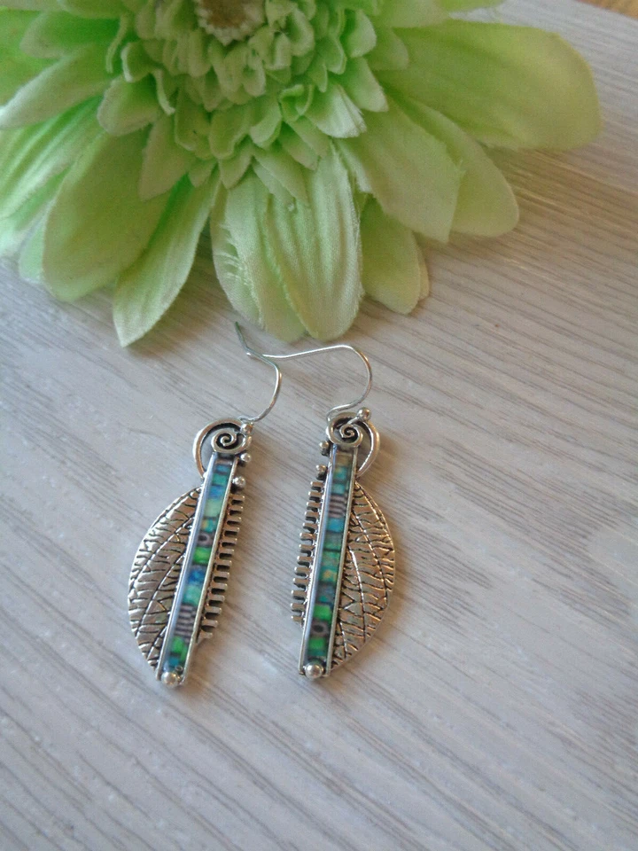 Ohrhänger silber "Fächer"  - Bild 1 von 1