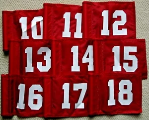 Practica Putting Banderas Verdes o Indicadores de Posición de Poste Verde Golf 8"x 6" - Imagen 1 de 36