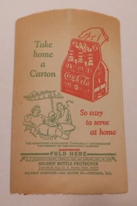 Vintage Coca Cola 1942 Dry Server "Take home a carton" So easy to.. #8A - Picture 1 of 1