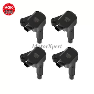 4 Set U5474 OEM NGK Ignition Coil For Alfa Romeo Giulia 2017-2018 Stelvio 2.0L - Picture 1 of 5