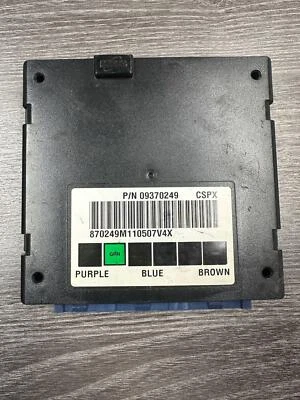 Chevy Tahoe 2001 control de carrocería (bcm) id 09370249 Foto 1 de 3