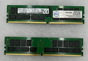 SK HYNIX 32GB PC4-2400T Server Ram / ECC Memory -HMA84GR7MFR4N-UH (DELL) - Photo 1/1