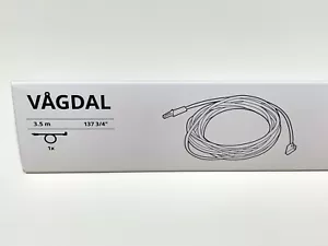 Ikea VÅGDAL VAGDAL Connection cord, white 137 3/4 " 704.636.00 - NEW - Picture 1 of 3