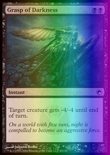 Magic the Gathering MTG Grasp of Darkness (65) Scars of Mirrodin   LP FOIL