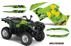 ATV Graphics Decal Sticker Kit For Yamaha Grizzly 550 700 2007-2014 MELTDOWN Y G - Picture 1 of 2