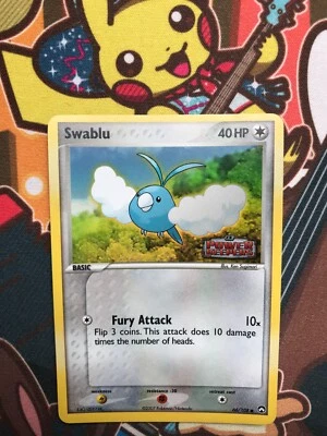 Swablu Reverse 66/108 ex Power Keepers english Pokemon Karten NM+ - Bild 1 von 2