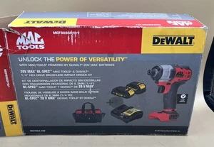 MAC TOOLS MCF886GP1D1 20V MAX 1/4" AZIONAMENTO ESAGONALE BL-SPEC BRUSHLESS IMPAC (MVP03389) - Foto 1 di 3