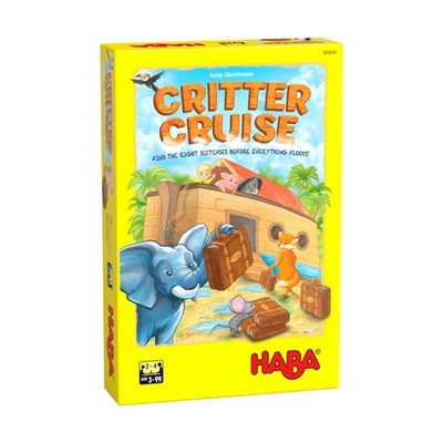 HABA Board Game Critter Cruise Box NM - Image 1 of 2