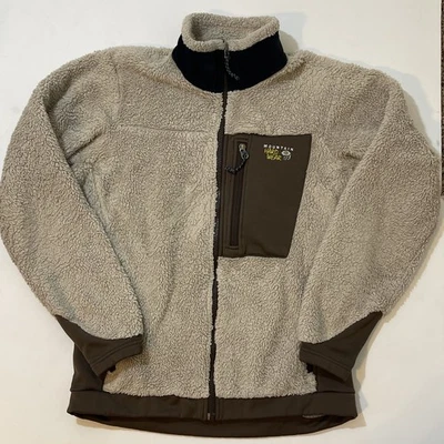 Mountain Hardwear Mono Sherpa Polar Cremallera Completa Chaqueta Bolsillos Mujer Pequeña M Foto 1 de 4