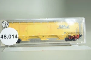 48014 Spur N 3 BAY COVERED HOPPER Wagen DM&E DAKOTA MINNESOTA AND EAST WEATHER - Bild 1 von 6