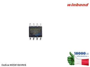 IC Chip Bios WINBOND W25X10AVNIG W 25 X 10 AVNIG 25 X 10 AVNIG 25X10 SOP8 SOP-8  - Picture 1 of 1