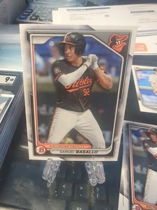 2024 Bowman - Prospects Samuel Basallo #BP-38 Baltimore Orioles - Picture 1 of 2