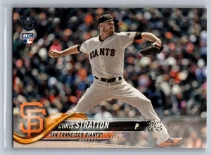 Actualización Topps 2018 Chris Stratton stock vintage paralelo/99 RC #US257 Giants - Imagen 1 de 2