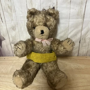 "Oso de peluche Wendy Boston vintage con lazo 14"" de alto etiquetado (TB)" - Imagen 1 de 5