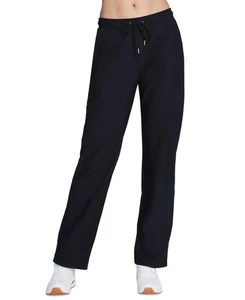 Skecher's Women's GoLuxe Ribbed Pants (Black, XX-Large) - Picture 1 of 3