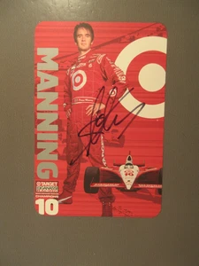 SIGNED Darren Manning Target Chip Ganassi Indycar Hero Card - Picture 1 of 1