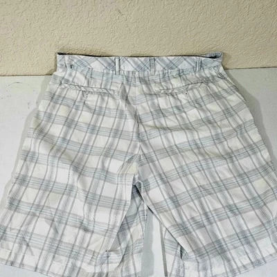 Pantalones Cortos de Golf Bolle Para Hombre 36 Cuadros Frente Plano Rendimiento Chino Tech Foto 1 de 4