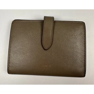 Cartera Celine Correa Mediana Piel de becerro Taupe Usada # - Imagen 1 de 6