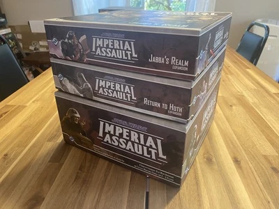 Star Wars Imperial Assault + Jabba’s Realm + Return to Hoth board game - Image 1 of 4