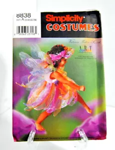 Simplicity Costume Pattern 8838 A 3,4,5,6,7,8 1999 Valerie Tabor Smith Uncut - Picture 1 of 4