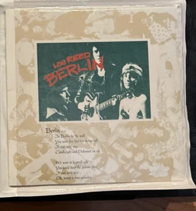 LOU REED - BERLIN CD in a SLEEVE PACKAGE (see description) - Picture 1 of 6