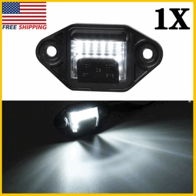 For Ford E150 E250 E350 E450 Econoline Van Bright White LED License Plate Light - Image 1 of 4