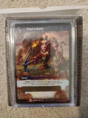 Kobold Fool's World of Warcraft TCG Loot Card - UNSCRATCHED NEW - Image 1 of 2