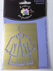 Lasting Impressions Brass Embossing Stencils Baby Dress on Hanger L9502 NEW