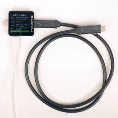 HP Thunderbolt 4 cable for HP Thunderbolt Dock 120W G4 4J0A2AA Replacement Cable - Image 1 of 2