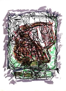 Original 1976 Lithograph No. 2 by Jean-Paul Riopelle - Picture 1 of 1