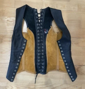 Ravenswood Leder Vintage Renaissance Mittelalter Weste Korsett Cosplay XS? - Bild 1 von 4