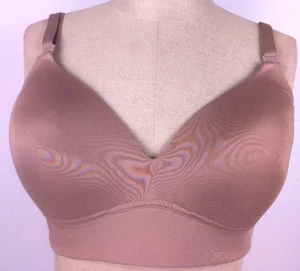 Warner's RM 1011T All You Need Light Brown Wireless T Shirt Bra Size 38 B   (25) - Picture 1 of 14