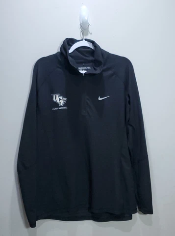UCF Jacket Womens XL University Central Florida Black College NCAA Football Top Cover