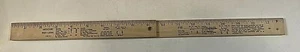 1971 Missouri Fishing Fish Laws Ruler Sears Sports Center New - Picture 1 of 12