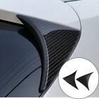 Carbon Fiber Rear Window Spoiler Wing Trim For Mazda 3 Axela Hatchback 2014-2018