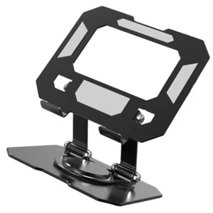 Adjustable Laptop Stand for Desk Metal Foldable Laptop Risers Portable Laptop - Photo 1/12