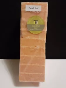 Peach Tea Cold Processed handmade soap loaf, 9 precut bars- FREE Shipping - Picture 1 of 3