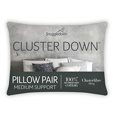 snuggledown memory microfibre pillow
