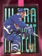 1994-95 FLEER ULTRA PETER FORSBERG PROSPECT 1 QUEBEC NORDIQUES