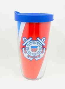 Vaso Tervis Militar Guardia Costera de los Estados Unidos 16 oz Aislado al Frío Caliente - Imagen 1 de 10