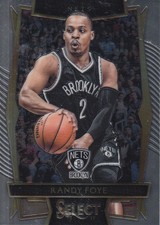 2016-17 Select Brooklyn Nets Basketball Card #7 Randy Foye
