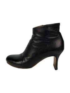 Maison Martin Margiela 13AW Side Zip Short Boots 36.5 Black Leather - Picture 1 of 5