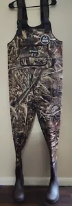 TIDEWE Men's Waterproof Neoprene Hunting & Fishing Chest Waders Camo Size 9 - Picture 1 of 13